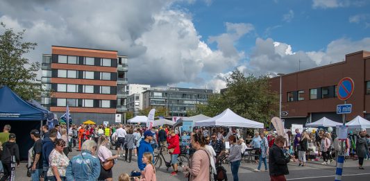 Mun Raisio -viikko juhlii viisivuotista taivaltaan Killin markkinat 2023. Kuva: Jukka Liukas / Kuvamestari Kalefoto.