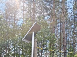 Murreporinat hirvieläinten karkottajana Mynämäessä Mynämäen äänimajakka. Kuva: LähiTapiola Varsinais-Suomi.