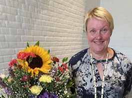Vuoden luotolaisen käädyt luovutettiin Satu Leppäselle Satu Leppänen. Kuva: Aira Kuvaja.