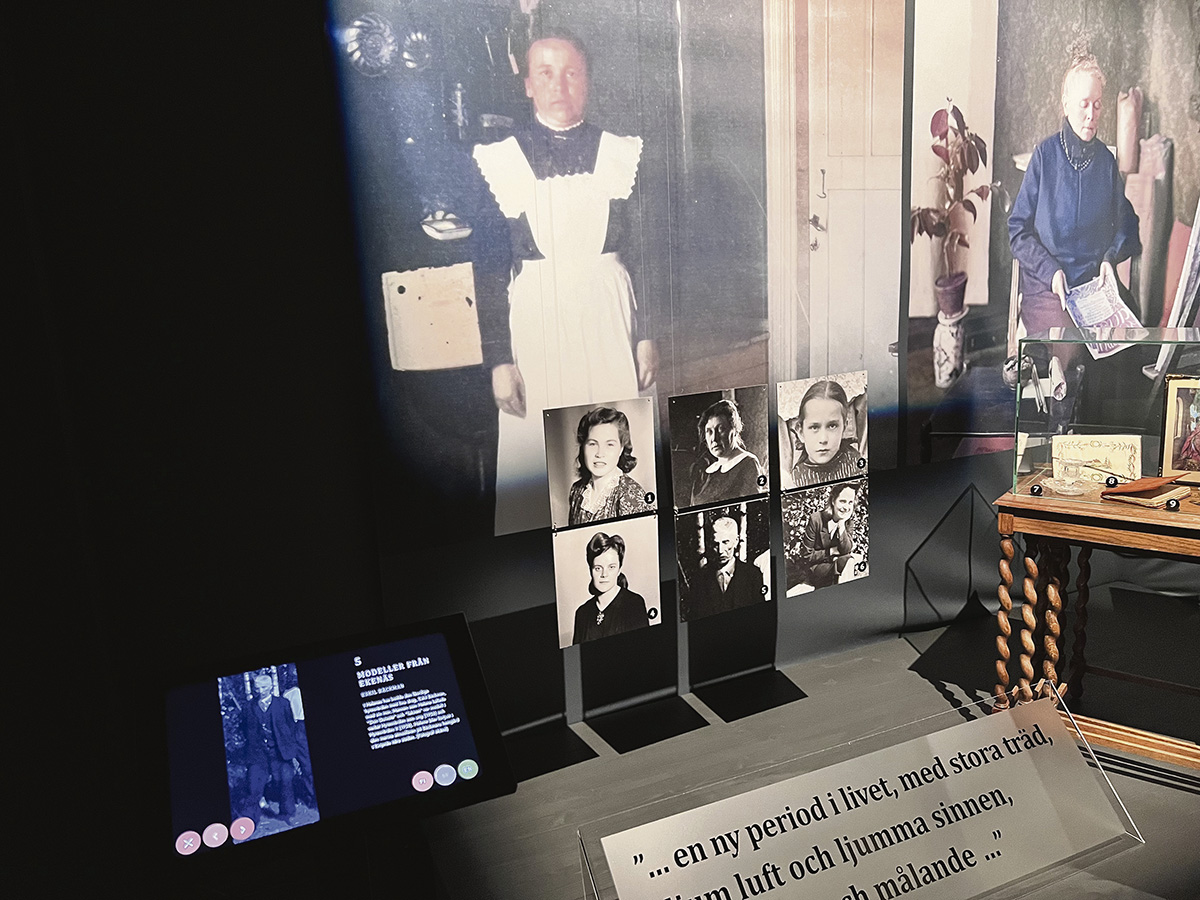 Tammisaaren Helene / Helene i Eknäs -näyttely avautui Raaseporin museossa 12. kesäkuuta.