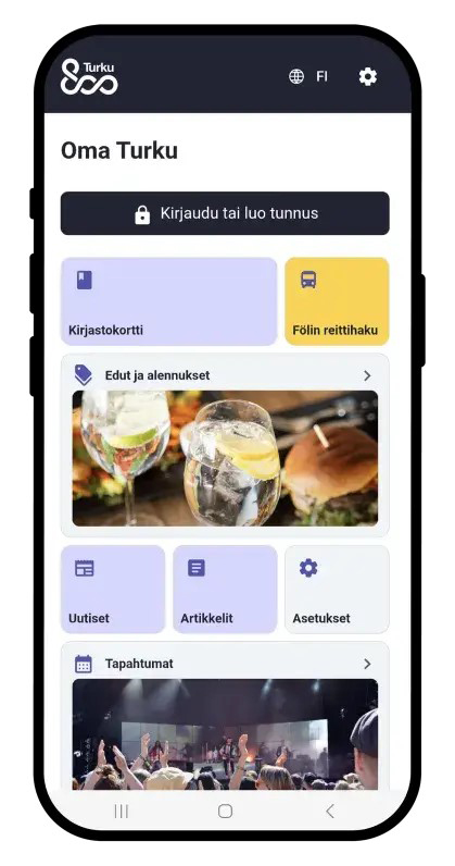 Turku-sovellus-web