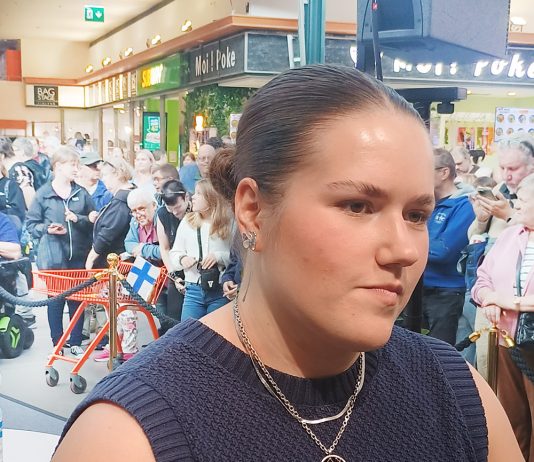 EM-kultamitalisti Silja Kososta juhlittiin kotikaupungissa Silja Kososen kultajuhlat Kauppakeskus Myllyssä 9. syyskuuta. Kuva: Ragip Önsoy / Turun Seutusanomat.