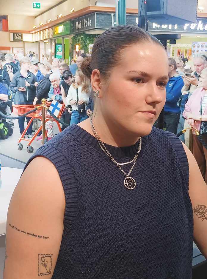 Siljan kultajuhlat 01 web Silja Kososen kultajuhlat Kauppakeskus Myllyssä 9. syyskuuta. Kuva: Ragip Önsoy / Turun Seutusanomat.
