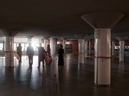 TFO esittää Turun konserttitalon vihkiäiskonsertin ohjelman Turun filharmoninen orkesteri. Kuva: Christian Jakowleff.