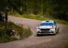 Perinteinen Rantaralli ajetaan Historic Rally Trophyn viimeisenä osakilpailuna NIBE-Rantarallin 2025 voitosta vastasi paikalliskuski Kari Hämäläinen kartanlukijanaan Laura Suvanto. Kuva: Taneli Niinimäki / AKK.
