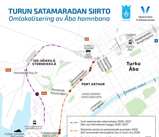 Turun uuden satamaradan rakentaminen alkaa