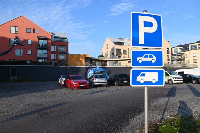väliaikainen pysäköintialue poistuu käytöstä kuvaaja naantalin kaupunki