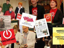 Energiansäästöviikko 30 vuotta Energiansäästöviikko-kollaasi. Kuva: Valonia.
