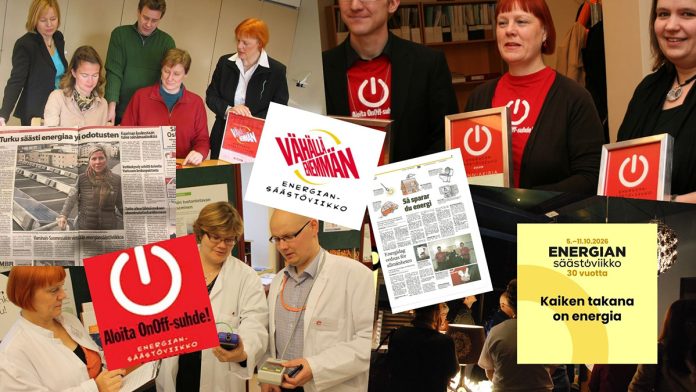ESV-kollaasi - 1 Energiansäästöviikko-kollaasi. Kuva: Valonia.