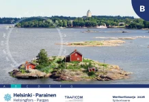 Paraisten ja Helsingin välinen merikarttasarja B uudistui